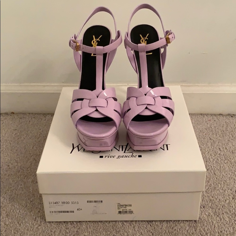 Yves Saint Laurent Tribute Sandal Heels